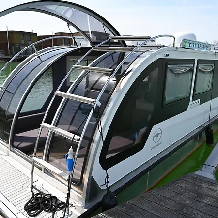 Wohnen Auf Der Marina Lagovida, Hausboot Mit Sonnenterrassen Auf 20 Qm