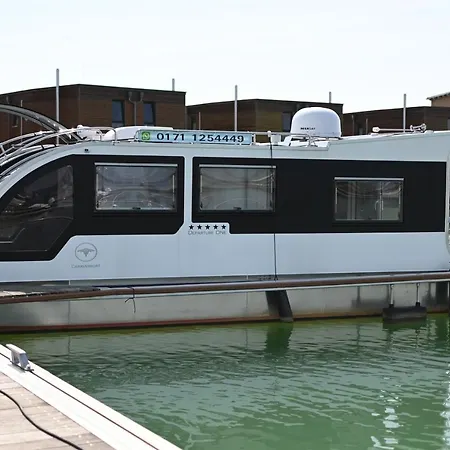 Wohnen Auf Der Marina Lagovida, Hausboot Mit Sonnenterrassen Auf 20 Qm Гросспёзна