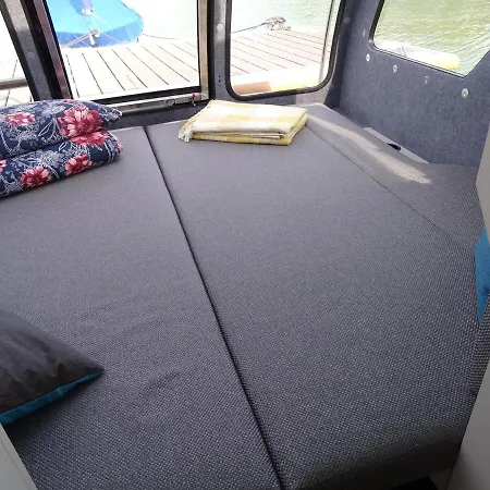 Wohnen Auf Der Marina Lagovida, Hausboot Mit Sonnenterrassen Auf 20 Qm