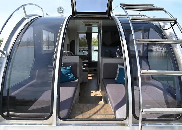 Wohnen Auf Der Marina Lagovida, Hausboot Mit Sonnenterrassen Auf 20 Qm Hotel na wodzie *