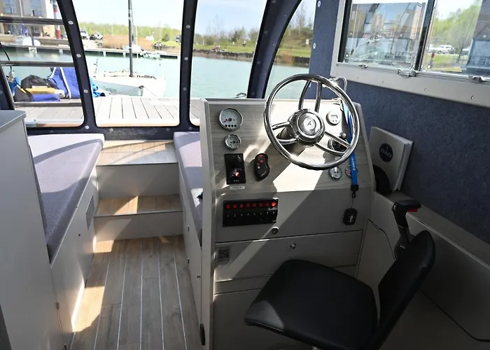 Hotel na wodzie Wohnen Auf Der Marina Lagovida, Hausboot Mit Sonnenterrassen Auf 20 Qm *