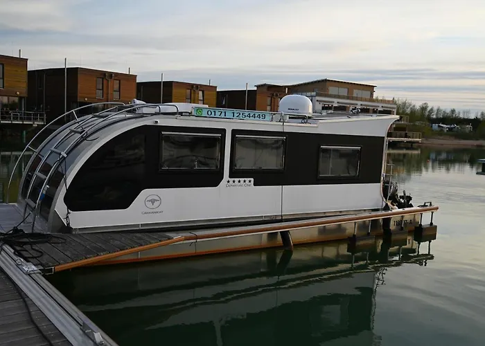 Hotel na wodzie Wohnen Auf Der Marina Lagovida, Hausboot Mit Sonnenterrassen Auf 20 Qm *