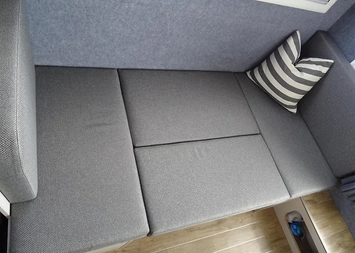 Hotel na wodzie Wohnen Auf Der Marina Lagovida, Hausboot Mit Sonnenterrassen Auf 20 Qm Grosspoesna