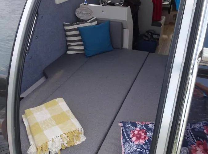 Wohnen Auf Der Marina Lagovida, Hausboot Mit Sonnenterrassen Auf 20 Qm Hotel na wodzie *